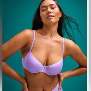 Thirdlove 24/7 T-Shirt Bra purple Sage size 32E